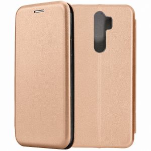 Чехол-книжка для Xiaomi Redmi Note 8 Pro (розовый) Fashion Case