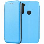 Чехол-книжка для Xiaomi Redmi Note 8 (голубой) Fashion Case