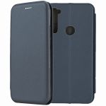 Чехол-книжка для Xiaomi Redmi Note 8T (темно-синий) Fashion Case