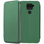 Чехол-книжка для Xiaomi Redmi Note 9 (зеленый) Fashion Case