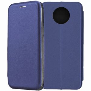Чехол-книжка для Xiaomi Redmi Note 9T (синий) Fashion Case