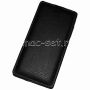 Чехол-книжка вертикальный флип кожаный для Xiaomi Redmi 4X (черный) UpCase