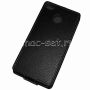 Чехол-книжка вертикальный флип кожаный для Xiaomi Redmi 4X (черный) UpCase