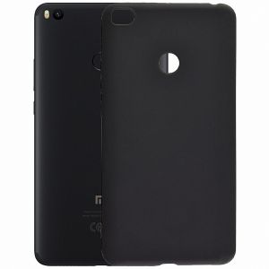 Чехол-накладка силиконовый для Xiaomi Mi Max 2 (черный) MatteCover