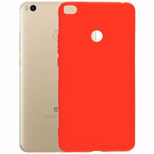 Чехол-накладка силиконовый для Xiaomi Mi Max 2 (красный) MatteCover