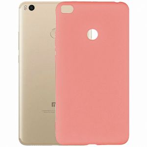 Чехол-накладка силиконовый для Xiaomi Mi Max 2 (розовый) MatteCover