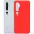 Чехол-накладка силиконовый для Xiaomi Mi Note 10 / 10 Pro (красный) MatteCover