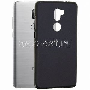 Чехол-накладка силиконовый для Xiaomi Mi5s Plus (черный 1.2мм) Soft-Touch