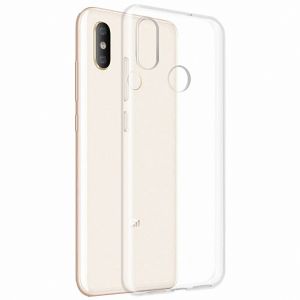 Чехол-накладка силиконовый для Xiaomi Mi 8 (прозрачный 1.0мм)