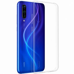 Чехол-накладка силиконовый для Xiaomi Mi 9 Lite (прозрачный 1.0мм)