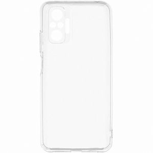 Чехол-накладка силиконовый для Xiaomi Redmi Note 10 Pro (прозрачный) ClearCover Plus