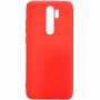 Красный чехол для Redmi Note 8 Pro силиконовый