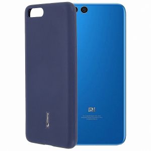 Чехол-накладка силиконовый для Xiaomi Mi Note 3 (синий) Cherry