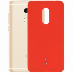 Чехол-накладка силиконовый для Xiaomi Redmi Note 4 (красный) Cherry