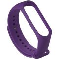 Силиконовый ремешок для Xiaomi Mi Smart Band 5 / Mi Smart Band 6 (фиолетовый)