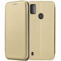 Чехол-книжка для ZTE Blade A51 (золотистый) Fashion Case