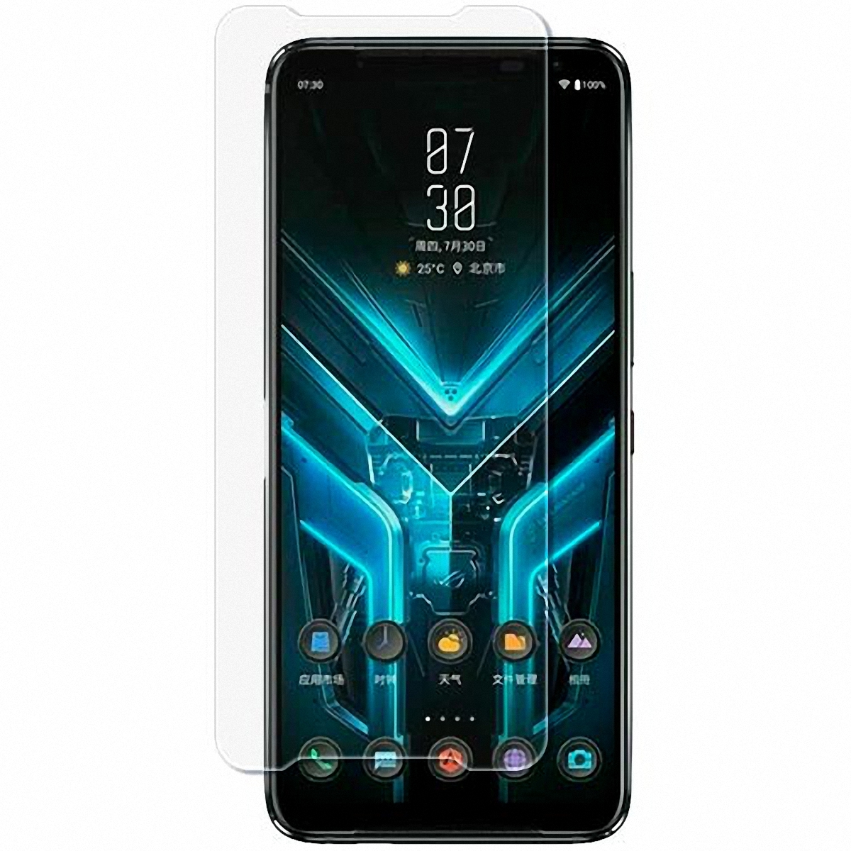 Защитное стекло на ASUS ROG Phone 3 ZS661KS полностью прозрачное купить