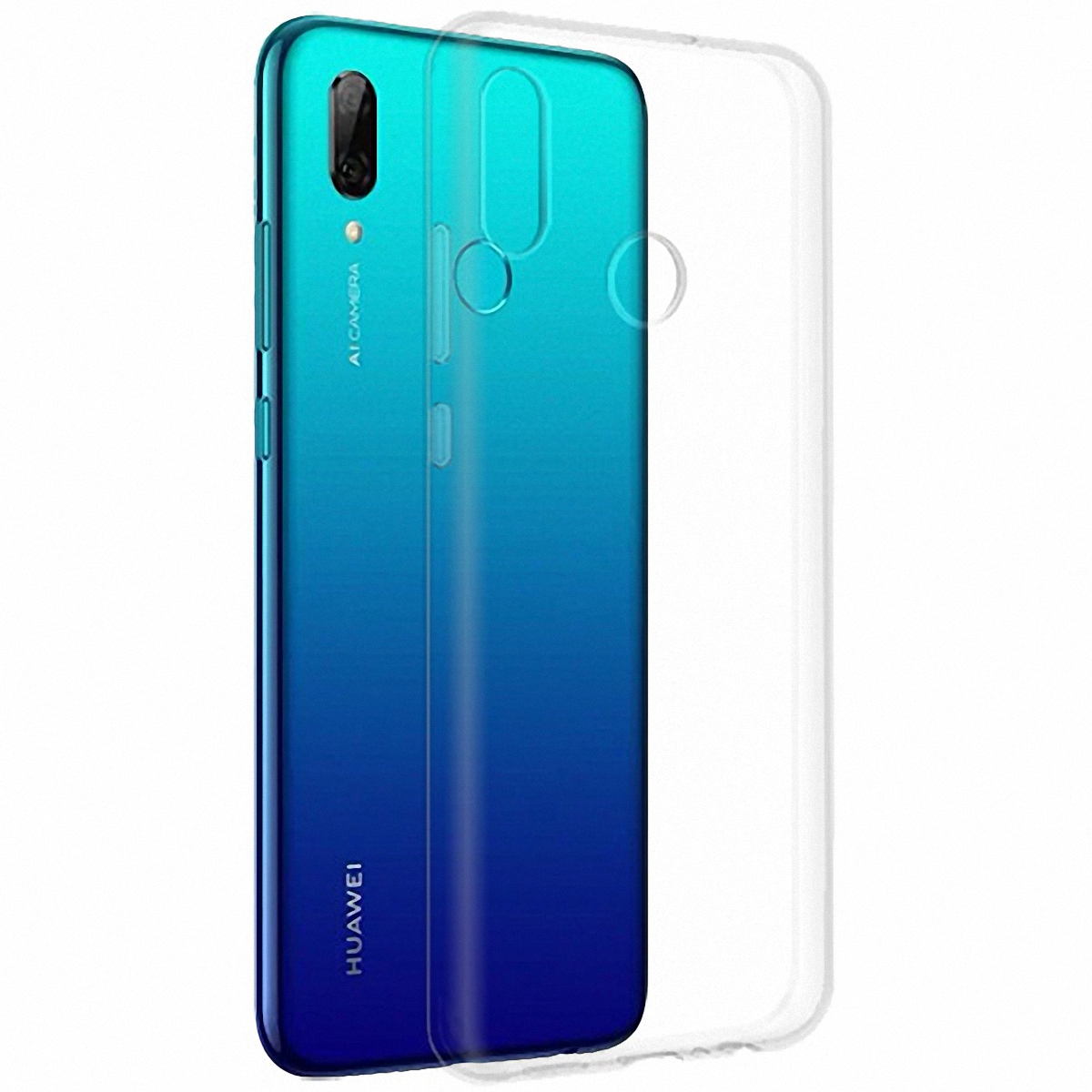 Чехол на Huawei P Smart 2019 прозрачный силиконовый цена