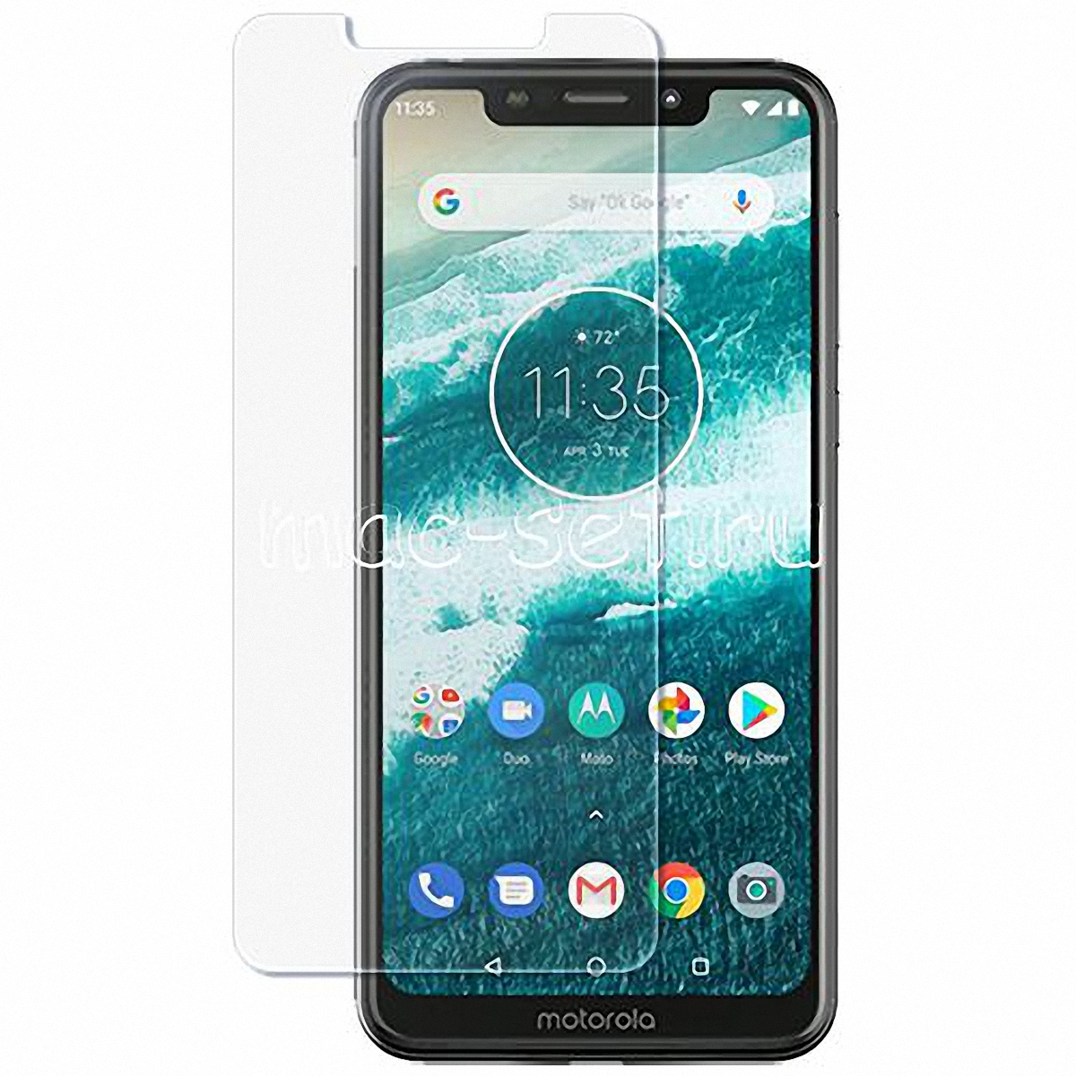 Купить защитное стекло Motorola One Power / P30 Note прозрачное