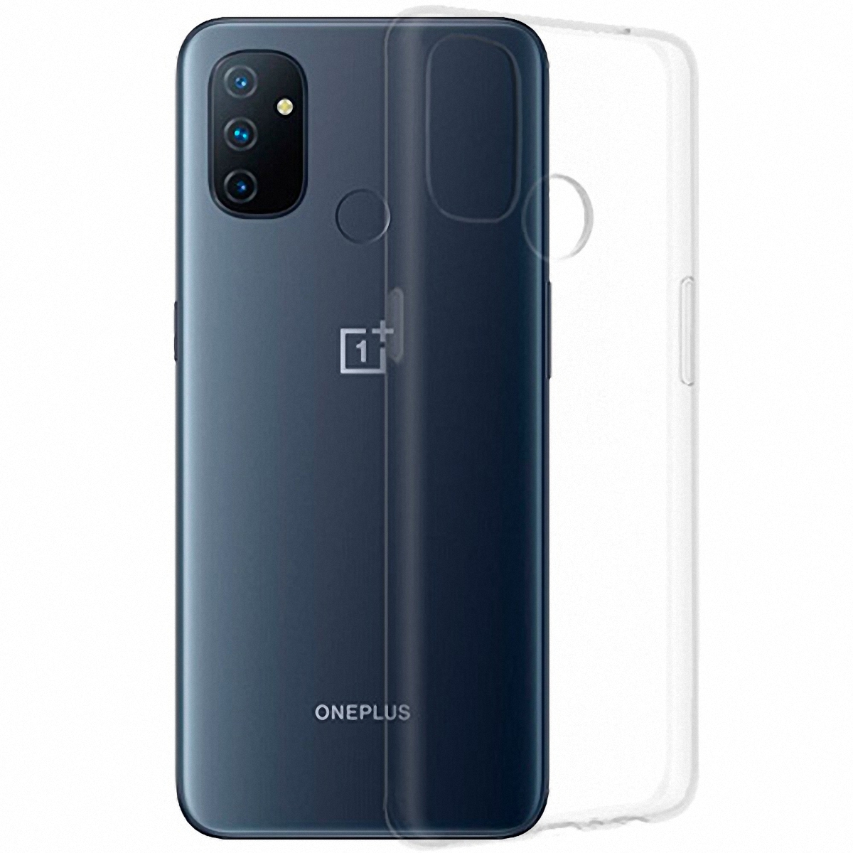 Чехол для OnePlus Nord N100 силиконовый прозрачный купить