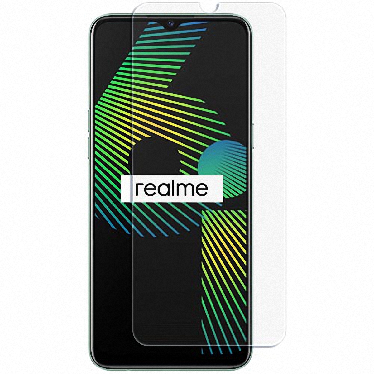 Прозрачное защитное стекло 9H купить на Realme 6i RMX2040