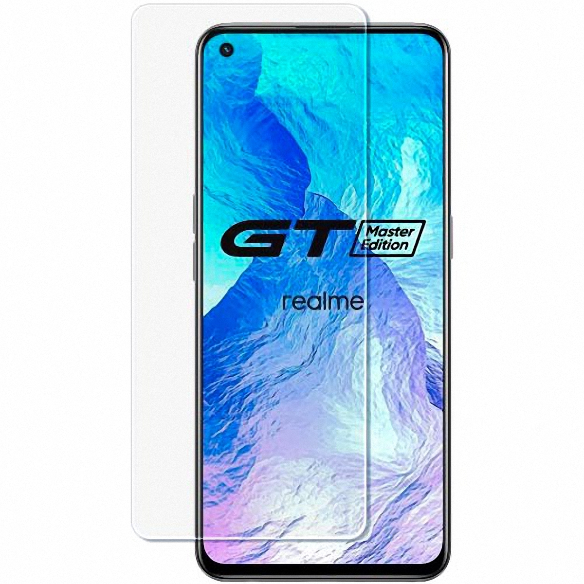 Защитное стекло Realme GT Master Edition RMX3363 полностью прозрачное