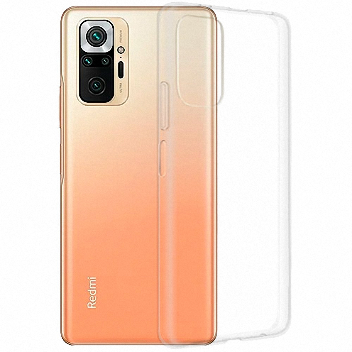 В наличии прозрачный чехол Xiaomi Redmi Note 10 Pro