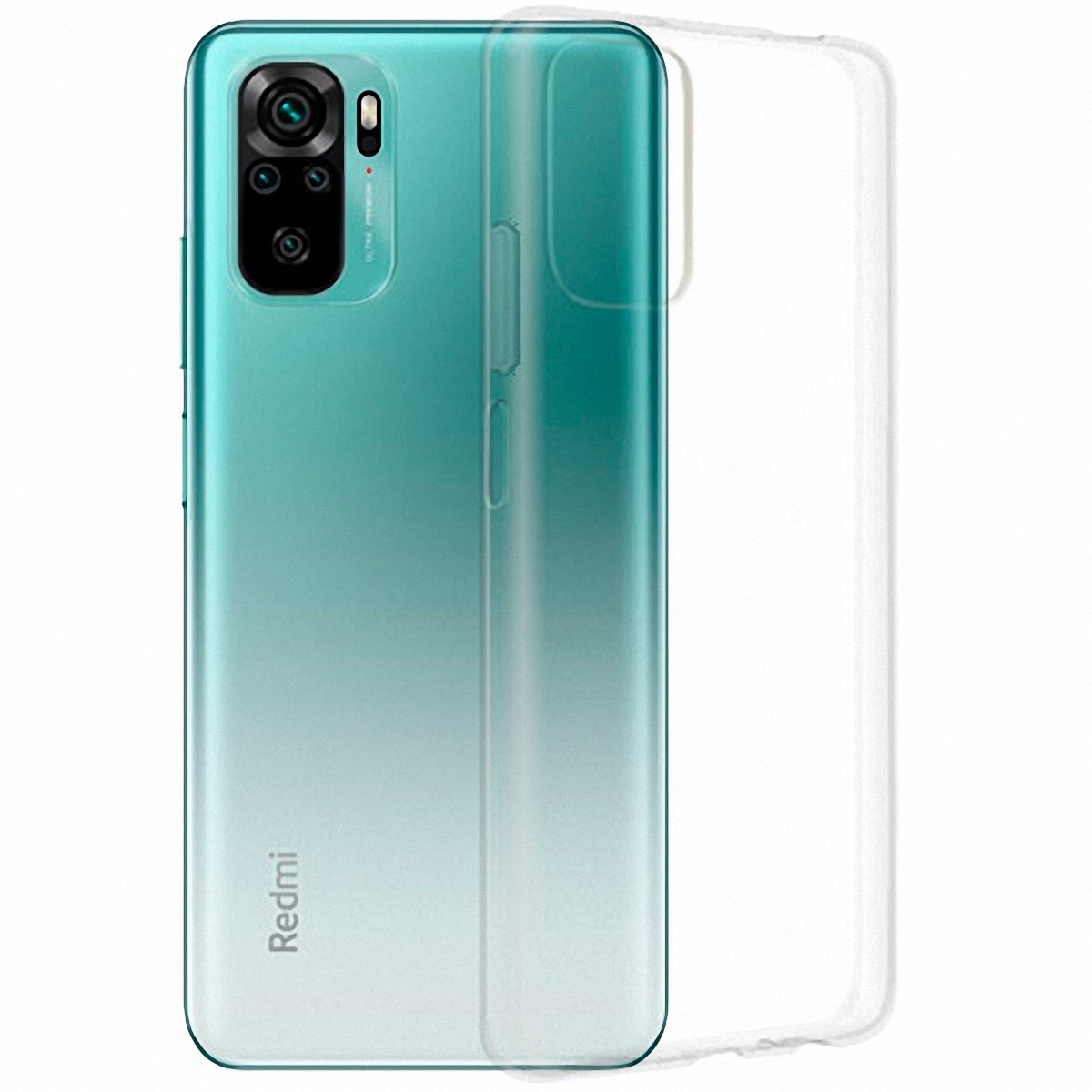 Прозрачный чехол на Xiaomi Redmi Note 10 купить с доставкой