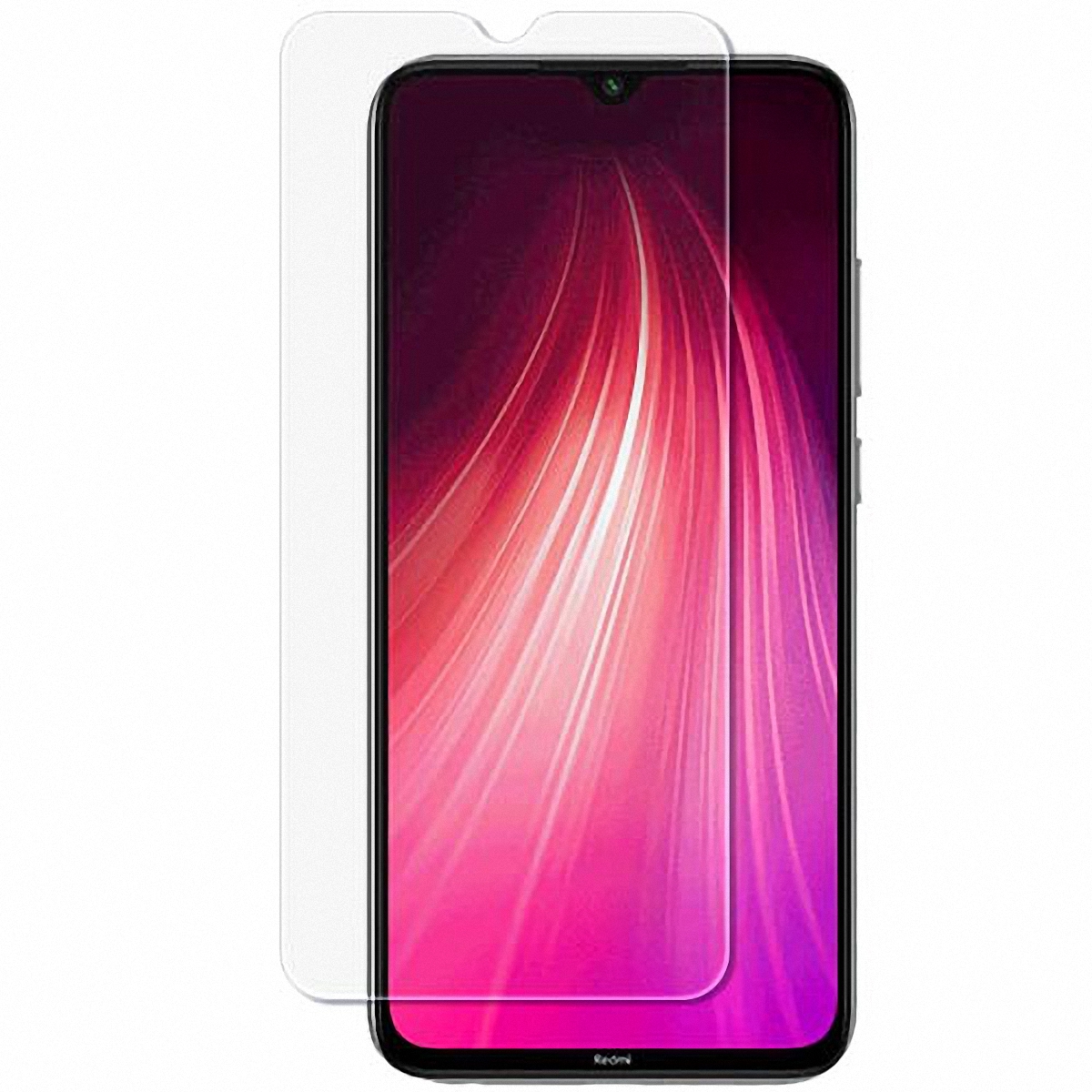 Защитное броне стекло на Xiaomi Redmi Note 8 прозрачное купить