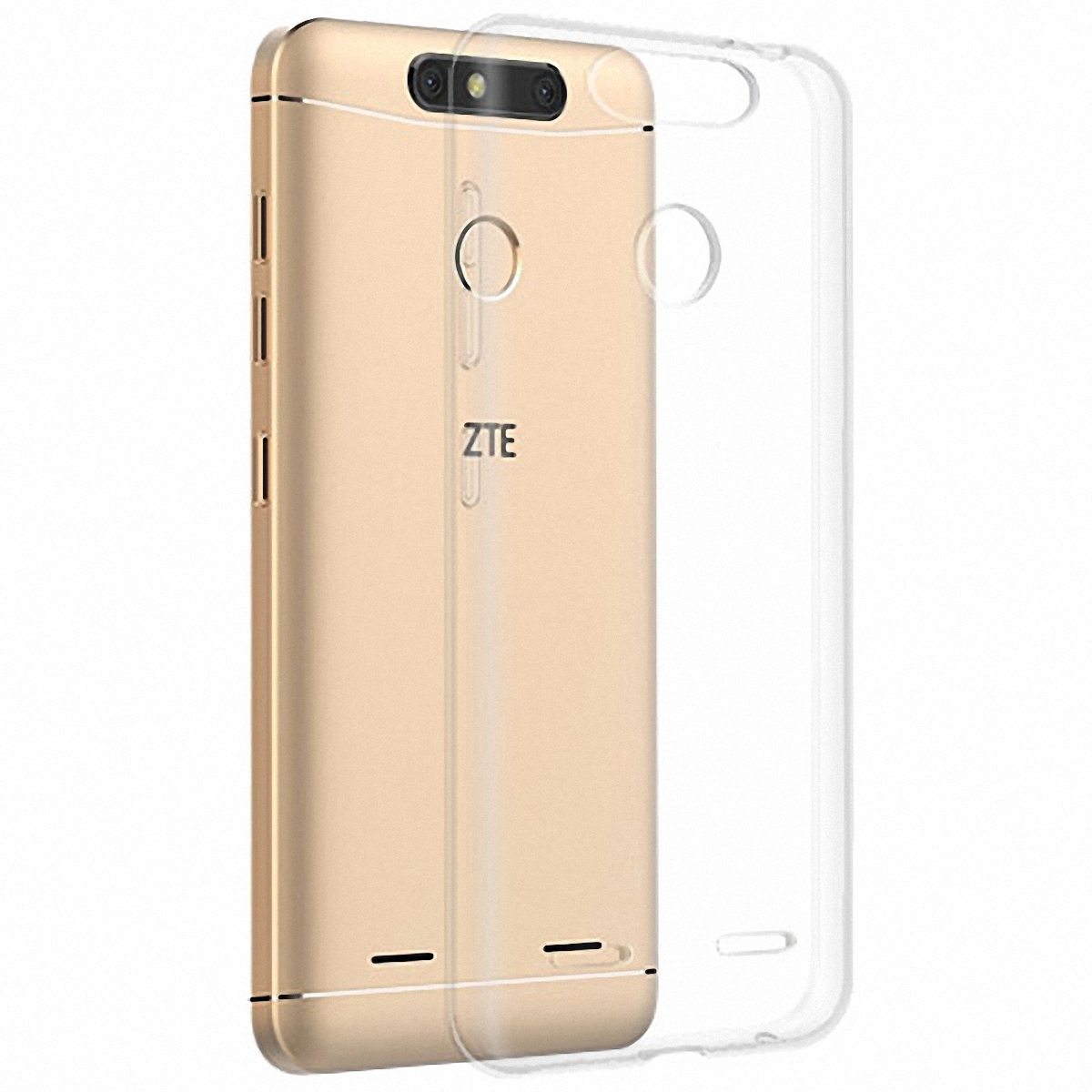 Купить прозрачный чехол для ZTE Blade V8 mini силиконовый